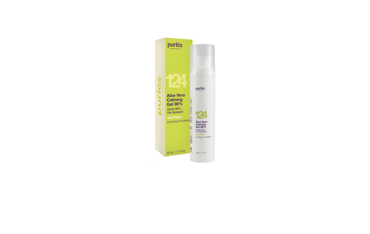 124 Aloe Vera Calming Gel 98% Soothing & Hydrating